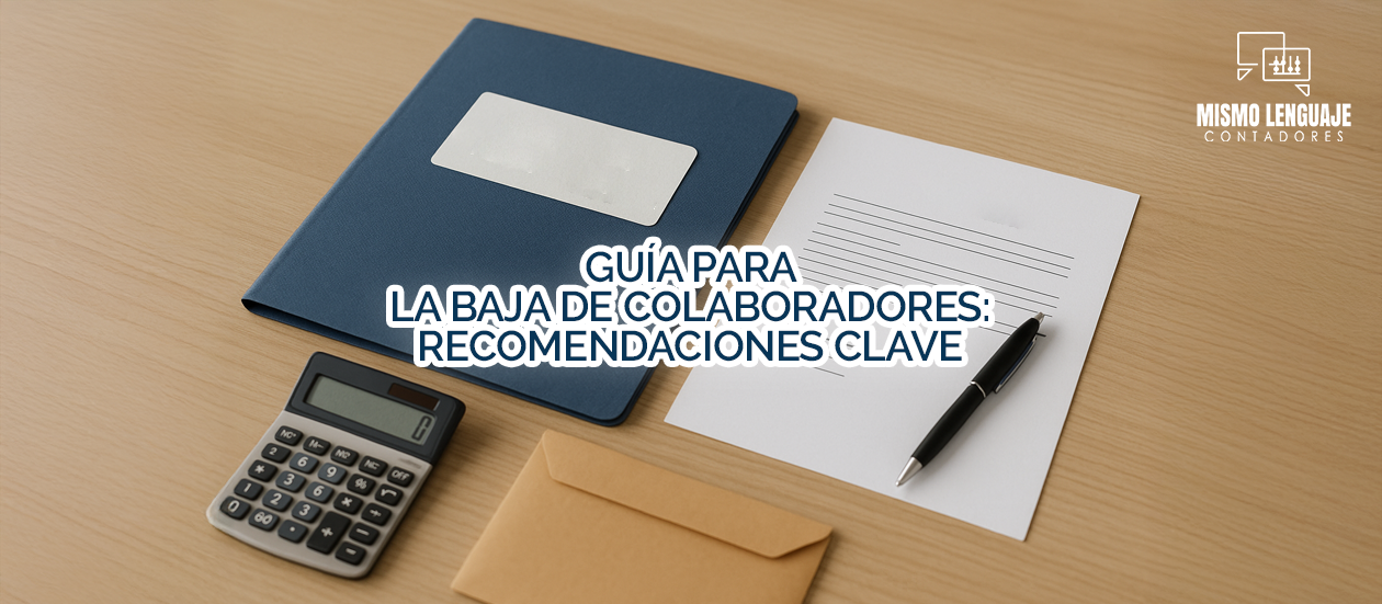 ¿Cómo dar de baja a un colaborador?
