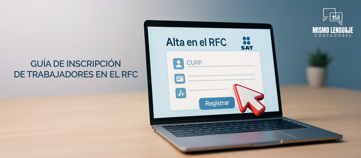 Pasos para inscribir a nuevos empleados en el RFC ante el SAT.