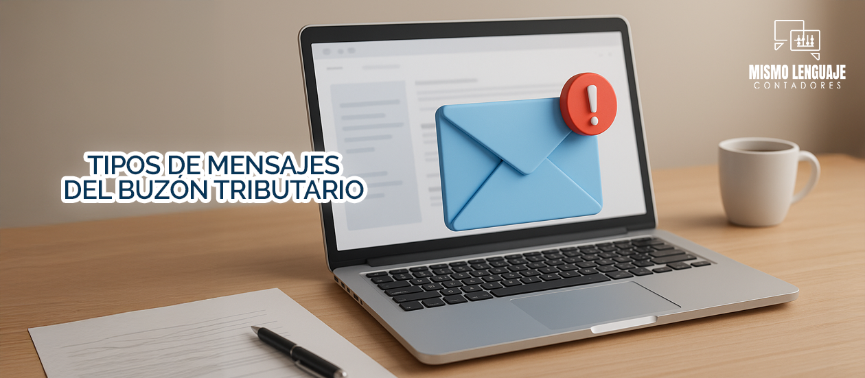 Tipo de mensajes del buzón tributario